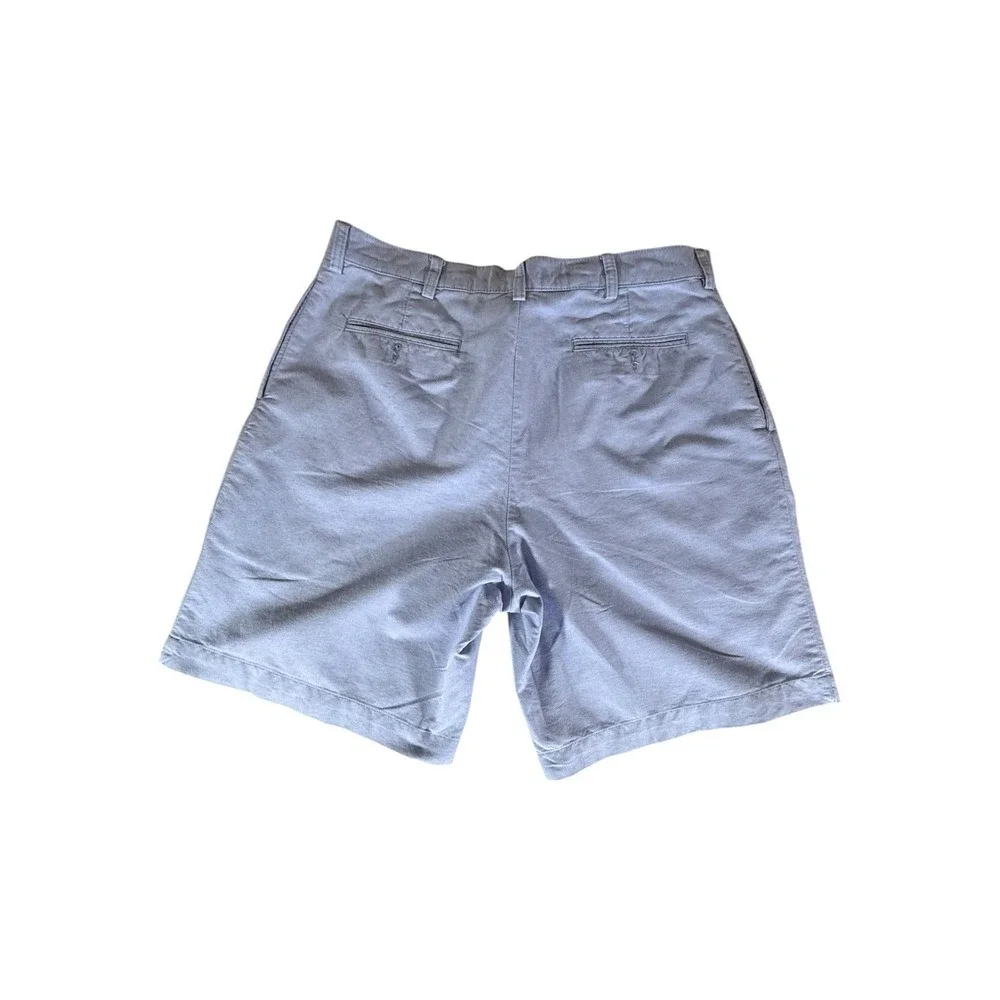 VINTAGE Polo Ralph Lauren Tyler Shorts Size 36 Blue 9 Inch Preppy Mens